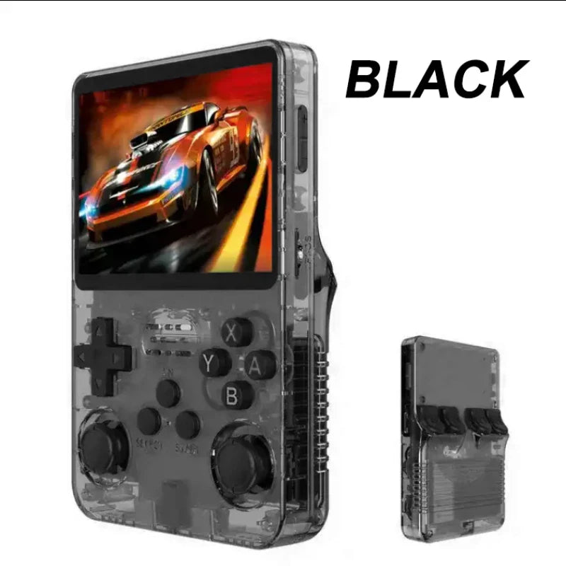 SMARTDUDE R36S Retro Handheld Video Game Console 3.5Inch IPS Screen Player Kid Portable Pocket Video Player Arkos System